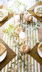The Holiday Collective 25 Bloggers Making The Season Merrier Modern Thanksgiving Table Thanksgiving Decorations Thanksgiving Table Decorations