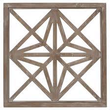 Lattice Wood Square 25 Quot X25 Quot Threshold Target Wood Square Inspirational Wall Art Blue Art Prints
