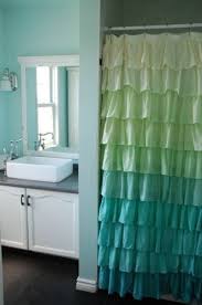 Tumblr Ruffle Shower Curtains Cute Shower Curtains Ombre Shower Curtain