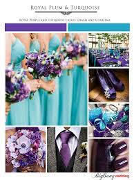 Royal Plum Turquoise Inspiration Board Weddingcolors Inspirationboard Wedding Theme Inspiration Wedding Color Schemes Wedding Colors