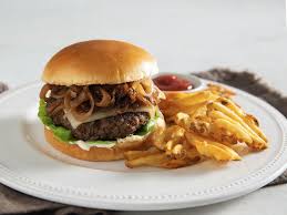 Pepper Jack Burgers With Caramelized Red Onions Recipe In 2020 Stuffed Peppers Pepper Jack Beef Recipes
