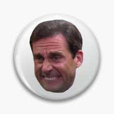 Michael Scott The Office Meme" Pin for Sale by yeehawboyy