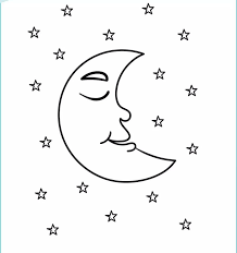 Download and print free stars and moon coloring pages. Get This Star Coloring Pages Crescent Moon And The Stars