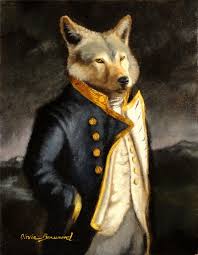 Die texte und bilder von agenturen, sind urheberrechtlich. Wolf Art Animal Portrait Sailor A Gentleman Of Merit By Olivia Beaumont 2012 Hundezeichnung Hund Illustration Tierkunst
