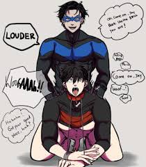 Rule34 - If it exists, there is porn of it  dick grayson, jason todd,  nightwing, red hood (batman)  7118934