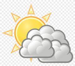 Partly cloudy weather clip art. Sunny Clipart Weather Forecast Symbol Partly Cloudy Weather Symbol Free Transparent Png Clipart Images Download