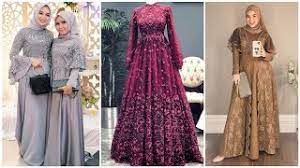 Model baju gamis terbaru 2021: 30 Model Gamis Dan Gaun Brokat Modern Terbaru 2020 Cocok Buat Kondangan Dan Acara Formal Lainnya Youtube