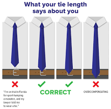 What Your Tie Length Says About You The Adventures Of