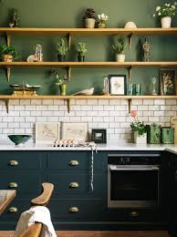 Dated Kitchen And No Money Can It Be Saved Dark Green Kitchen Farrow And Ball Kitchen Kitchen Interior