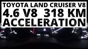Какой разгон до ста у toyota land cruiser. Toyota Land Cruiser V8 4 6 318 Hp At Acceleration 0 100 Km H Youtube