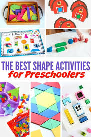 The Best Shape Activities For Preschoolers Easy Activities For Your Toddlers And Preschoole Preschool Activities Shape Activities Preschool Shapes Activities