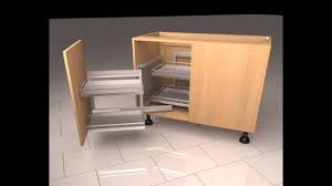 Spice up your kitchen storage spots with decorative colors, finishes, and hardware. Diy Kitchens Com Magic Corner Mechanism Youtube