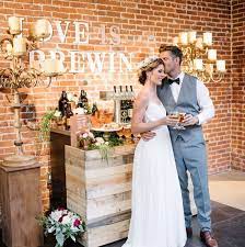 Photo Of The Day September 7 Glamorous Wedding Brewery Wedding Brewery Wedding Reception