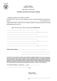 The tax waiver form issued by the division releases both the inheritance tax and the estate tax lien and permits the transfer of property for both inheritance tax and estate tax purposes. Fillable Form R 3313 Inheritance Tax Waiver And Consent To Release Printable Pdf Download