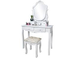 Stylish Dressing Table With Mirror Stool Shabby Chic 4648 Categories House And Garden Cabinets Shelves And Hangers Check out our dressing table chair selection for the very best in unique or custom, handmade pieces from our furniture shops.