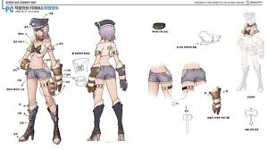 Ragnarok Online 2 Female Blacksmith Game Character Design Female Character Design Character Modeling