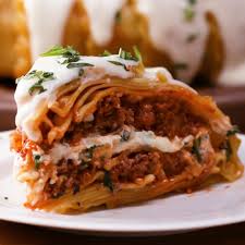 Lasagna Dome Recipe By Tasty Video Recipe Video Recipes Stuffed Peppers Food
