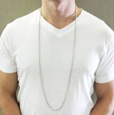 To convert mm to fractional inch, fill number into the blank mm, e.g. Buy 10k White Gold Smooth Cut Franco Link Chain 20 30 Inch 3mm Online At So Icy Jewelry