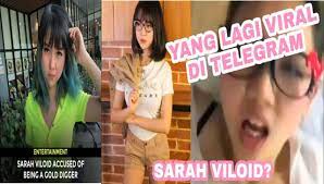 Selebgram cantik tersebut sempat membuat voting tentang kemiripan perempuan dalam video dengan dirinya. Sarah Viloid Viral Telegram Video Trending On Twitter Trends In Today