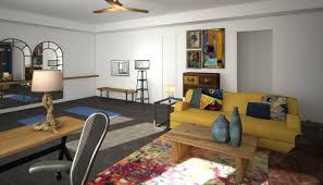 7 ideas for zen meditation rooms at home. Before After Colorful And Calming Yoga Room Design Decorilla