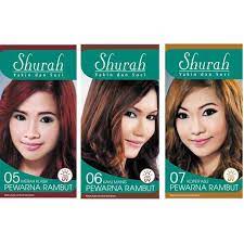 Jadikan rambut lebih hitam berkilau dengan nyu natural black. Shurah Pewarna Rambut 7 Colors Pilihan Shopee Malaysia