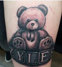 45 Teddy Bear Tattoos For Your Body July 2020 Tatouage Ours Bebe Tatouage Modele Tatouage