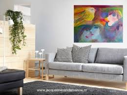 Jacqueline Van Der Venne Visual Artist 1 850 00 Acrylic On Canvas 1 X 1 10 M 3ft 37in X 3ft 7 307in Ikea Woonkamer Woonkamer Inspiratie Design Woonkamers