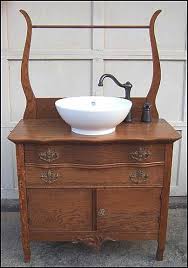 Do you have vintage bathroom sinks in your home? Pictures Of Antique Wash Stands Front View Antique Bathroom Vanity Oak Wa Vintage Bathroom Vanities Bathroom Decor Accessories Antique Bathroom Vanity