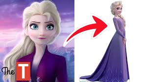 Frozen 2 What Elsa S New Fashion Means For The Disney Movie Youtube