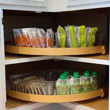 For a 18 cabinet opening. An Organized Lazy Susan Style Dwell