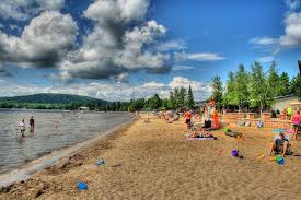 Camp Of The Woods Beach Hdr Beautiful Places Camping Vacation