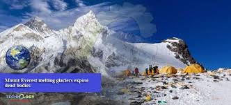 She was the first woman to die on mt. Mount Everest Melting Glaciers Expose Dead Bodies Technology Times
