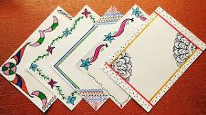 Ilustra tu cinta favorita para tus talleres de cine. Margenes Para Cuadernos Margenes Bonitos Marcos Para Cuadernos Bordes De Cuadernos Borders Youtube