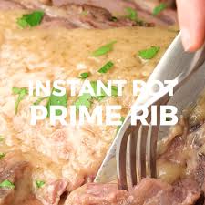 You can easily cook a great prime rib in the instant pot by using the reverse sear method. Sweet Basil Instant Pot Prime Rib Facebook