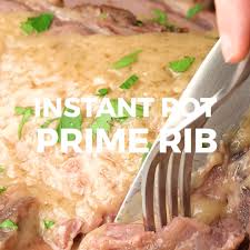 The cook time is only an hour, and the taste is mouthwatering! Sweet Basil Instant Pot Prime Rib Facebook
