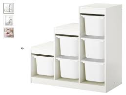 Trofast Storage Combination With Boxes White 39x17 3 8x37 Ikea In 2020 Ikea Cubbies Ikea Cubbies