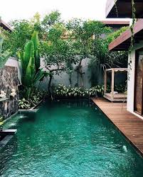 25 Small Backyard Designs With Swimming Pool That You Ll Love Small Backyard Pools Small Backyard Design Large Backyard Landscaping