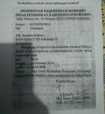Contoh surat undangan rapat sekolah. Buatlah Contoh Surat Beserta Isinya Brainly Co Id