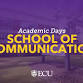 School of Communication – ECU Academic Days event in Greenville, NC