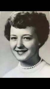 My mother Peggy Tomlinson 2/21/40-12/5/17 Class of 58