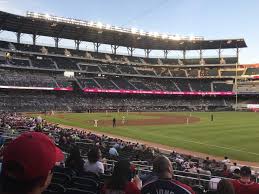 suntrust park section 112 row 7 seat 1 atlanta braves vs