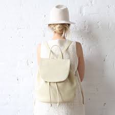 Rennes Siduri Backpack Cream Backpack Purse Outfit Outfit Accessories Fashion Bags