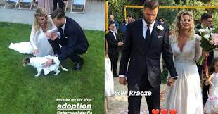 Gwiazdy długo nie czekały z uroczystością. Slub Zofii Zborowskiej I Andrzeja Wrony Lukasz Jemiol Pokazal Mnostwo Zdjec Ostatnia Przymiarka Sukni Pierwszy Taniec Mlodej Pary Kozaczek