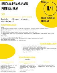 Pendidikan pancasila dan kewarganegaraan (pkn). Contoh Rpp Daring Sd Mi Kelas 2 Masa Pandemi Covid 19 Datadikdasmen