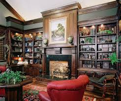 Home library ideas with fireplace. Home Library Decor Ideas Novocom Top