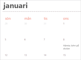 Kalender januari 2020 sverige from www.supercoloring.com. Skapa En Kalender Med En Mall Office Support