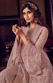 Sharara dresses black hue cotton silk printed punjabi bunaai salwar suits and sets : Shaadi Reception Dusty Pink Party Wear Sharara Suit For Online Sales