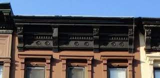 Black Cornice Storefront Design Building Facade Cornice