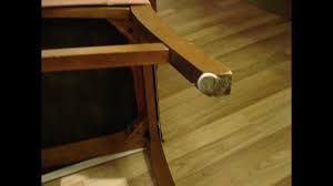 Solved Chair Felt Pads Slide Off Furniture Hack To Protect Floor Diy Pin Felt Casters That Stay On Youtube