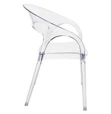 Newvalzer natural rattan dining chair. Kessler Modern Round Back Acrylic Clear Dining Chair Clear Dining Chairs Acrylic Dining Chairs Dining Chairs